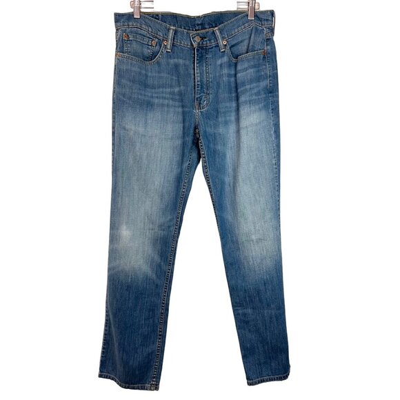 Men's Levi's Denim 514 Straight Fit Jeans Size 33x34 (FITS 33X33) - Picture 2 of 11